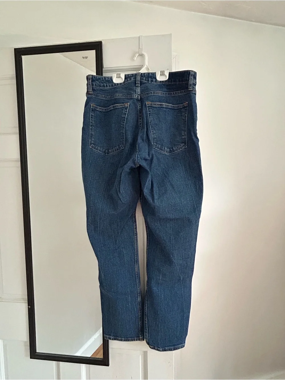 Abercrombie & Fitch Women's Straight Jeans - Dark Blue
